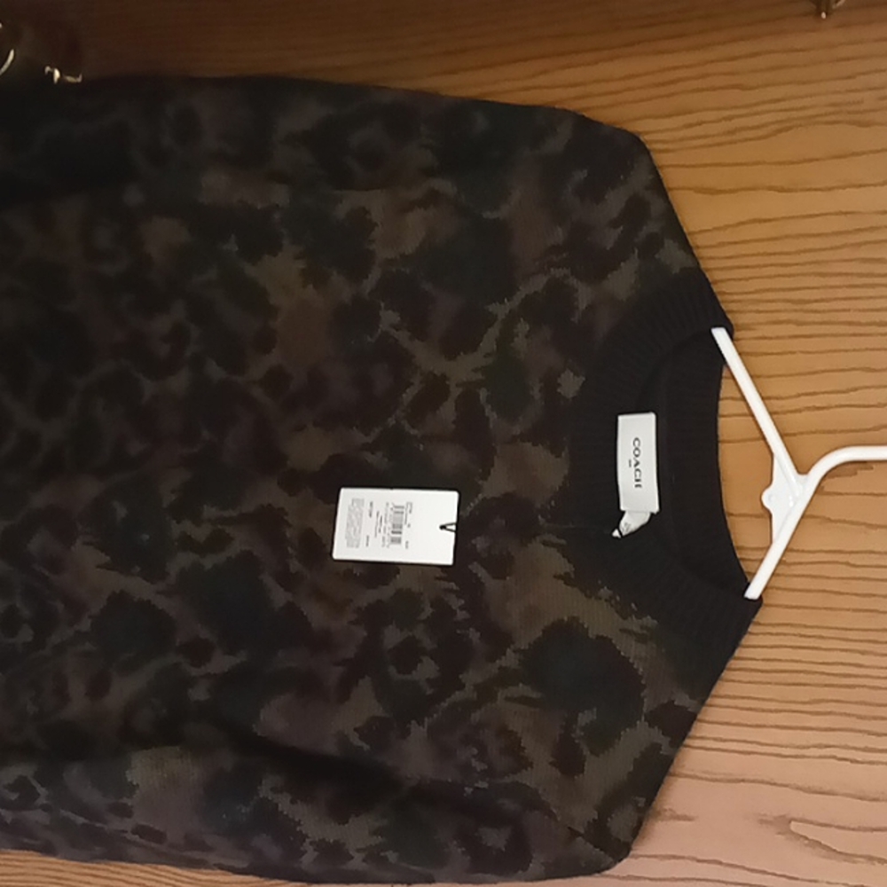Coach Wild Beast knit sweater
